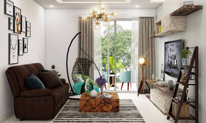 Desain interior rumah sangat sederhana sekali