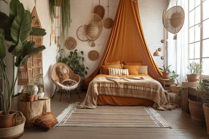 Boho Chic Wohnzimmer Gemütlich & Stilvoll