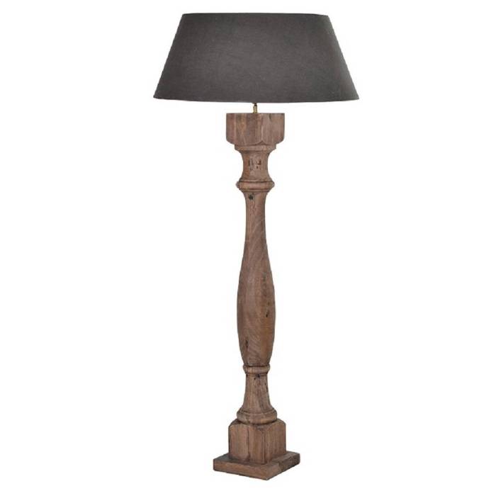 Wohnzimmer stehlampe holz